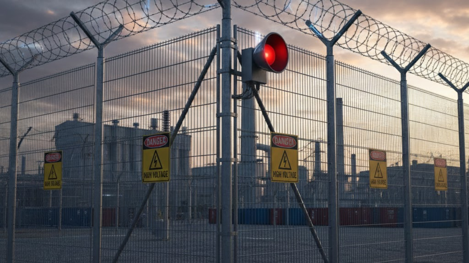 Pagar Listrik High Voltage